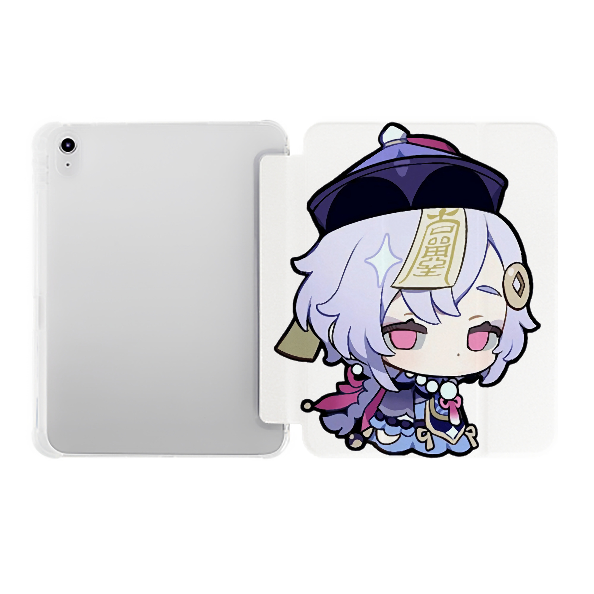 げんし神 七七 なな  genshin Nana IPad ケース ペン収納付き 三つ折りスタンド PUレザー×シリコン 対応機種9.5/10.5/10.9インチ